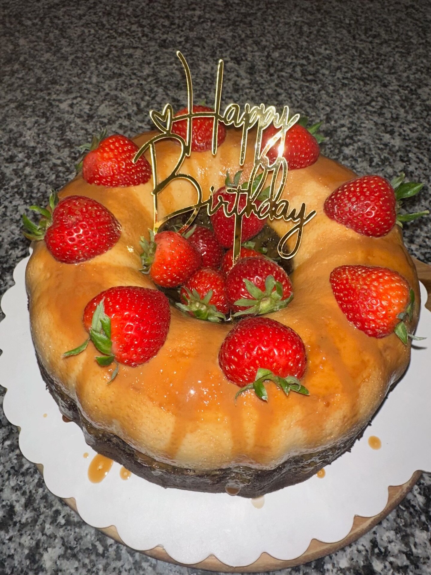 Celebration Chocoflan — made homestyle with Lori’s touch